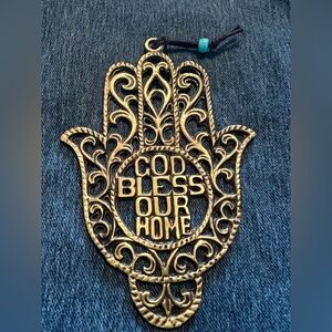 Gold Hamsa Wall Hanging